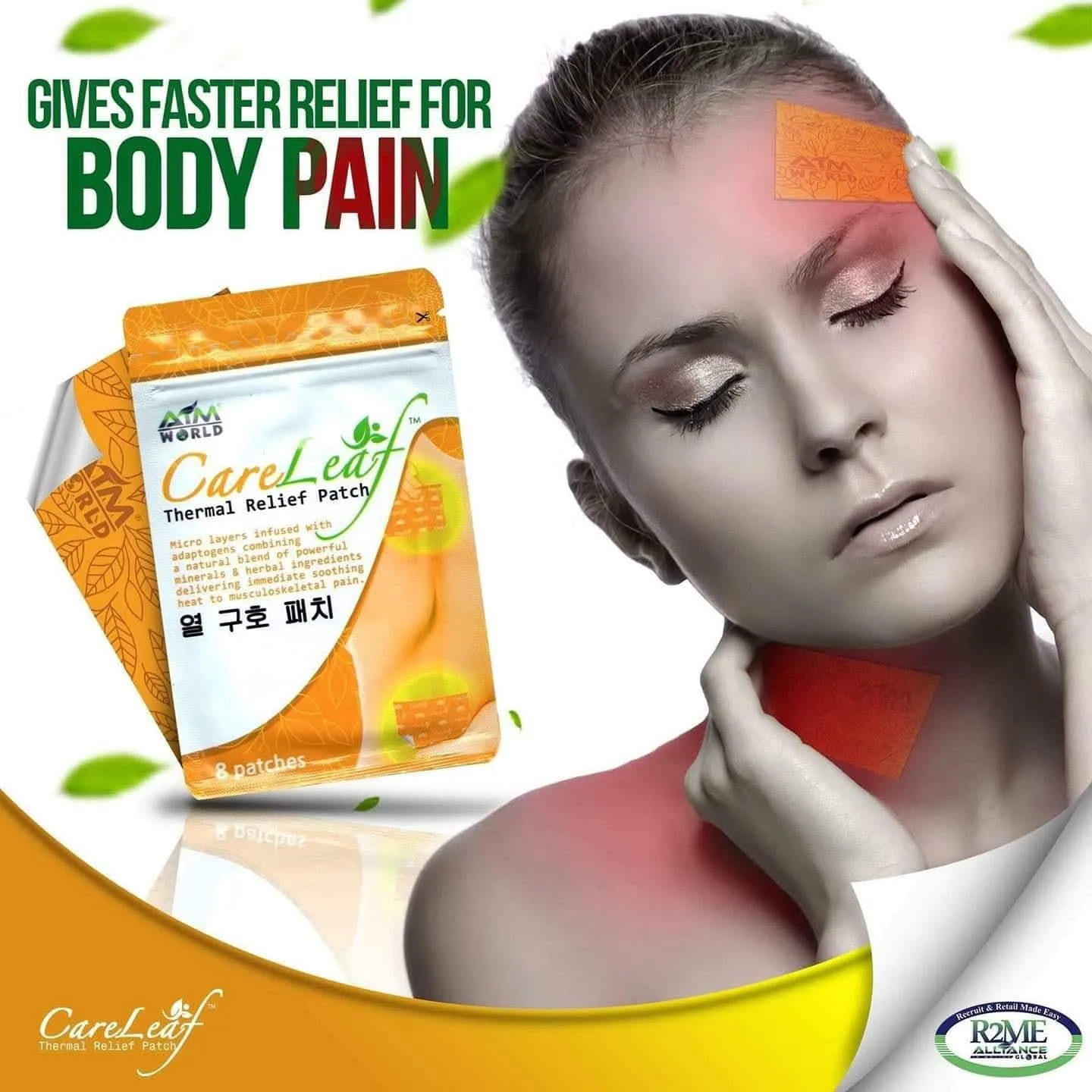 Pain Reliver Careleaf Thermal Patch (Copy)