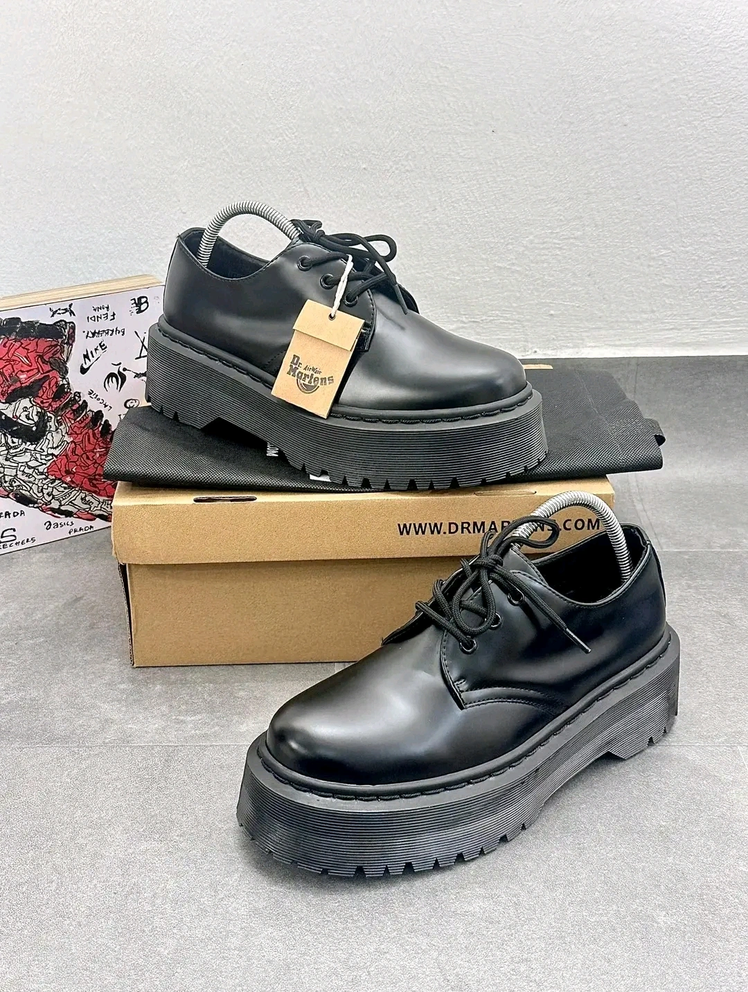 Classy official shoes.