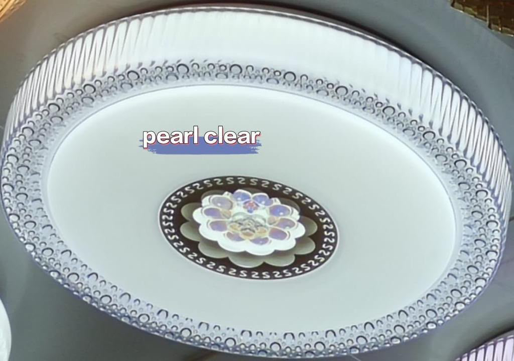 Pearl Clear Decorative LED Ceiling Light